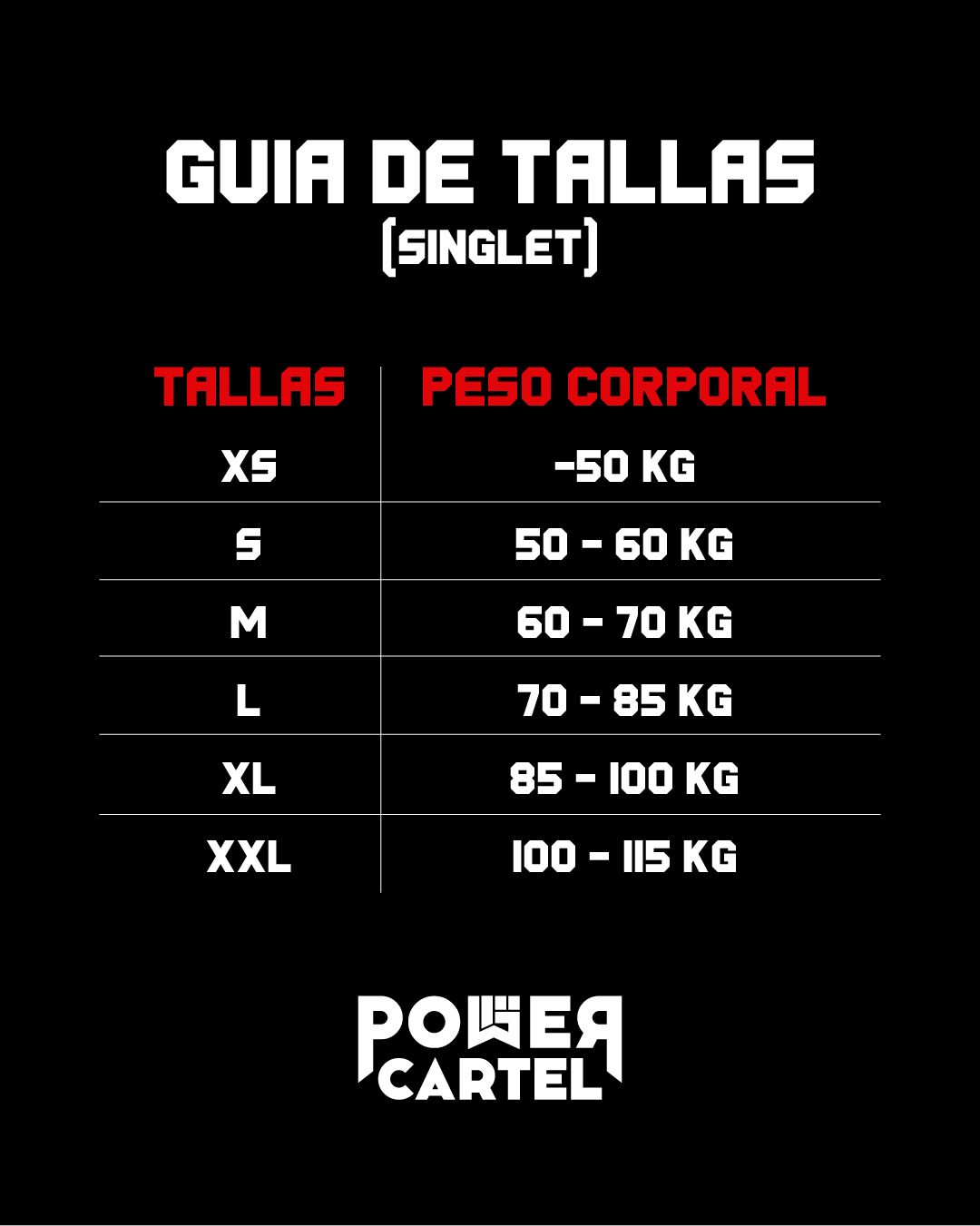 Singlet y camiseta - Power Cartel